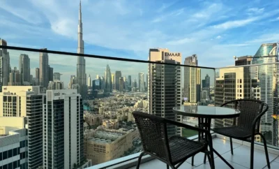 Downtown Dreams | Modern 2BR Getaway 2-bedroom apartment | Marquise Square Tower, Business Bay, Dubai