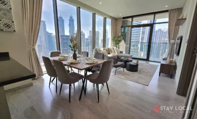 Pristine 1BR | Stay in Style 1-bedroom apartment | Peninsula 5, Business Bay, Dubai