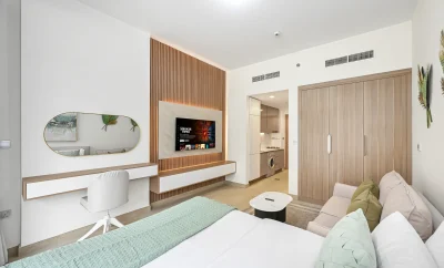 Brand New Studio Apartment at Azizi Riviera 6 Meydan with Large Balcony